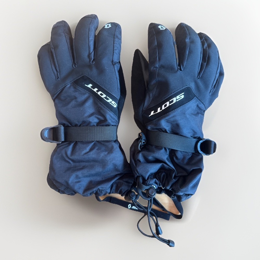 SCOTT Unisex‎ Medium Waterproof Winter Ski Snowboard Gloves Black Ultimate Warm